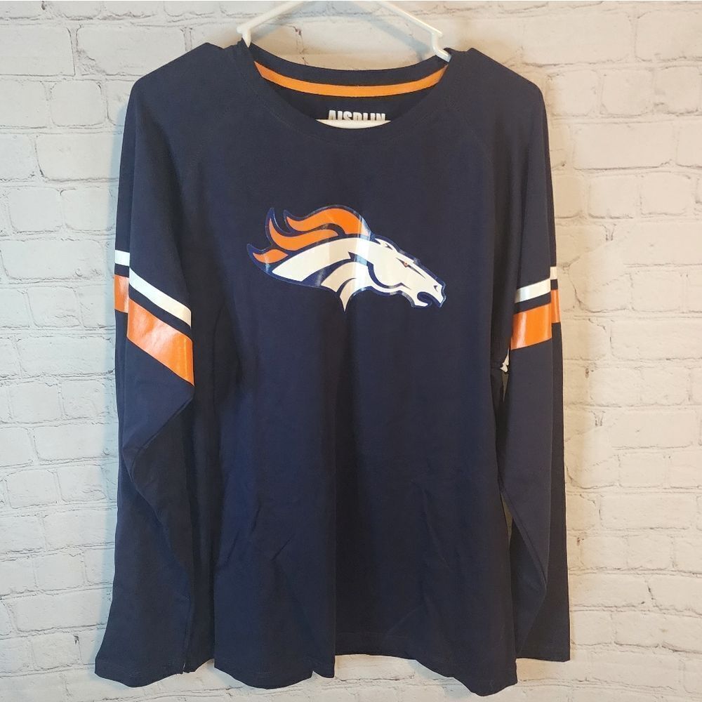 Men's Aisdlin "Denver Broncos" longsleeve shirt, size Medium